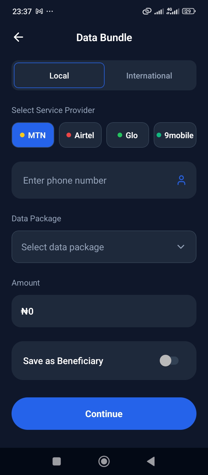 Data Bundles
